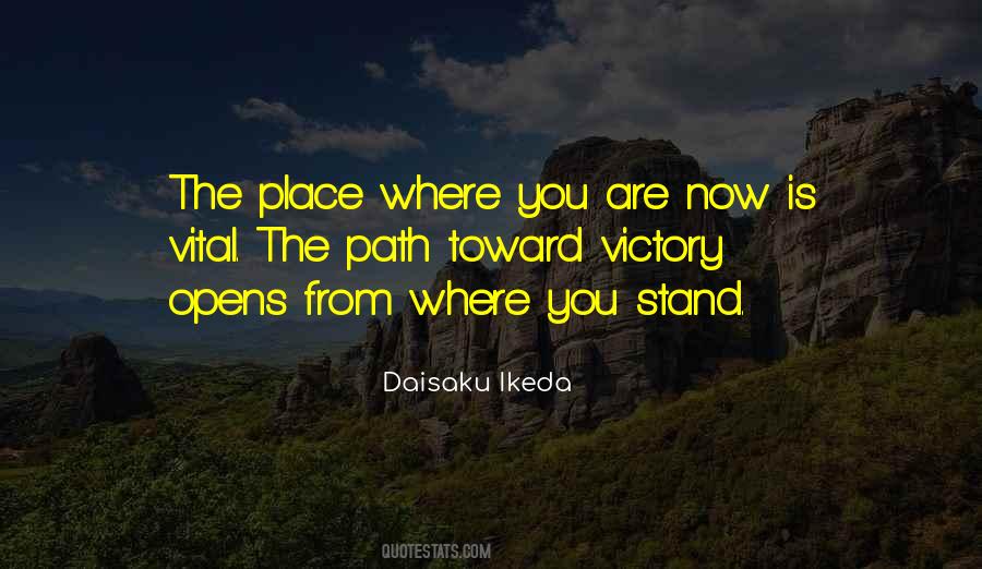 Quotes About Where You Stand #1834491