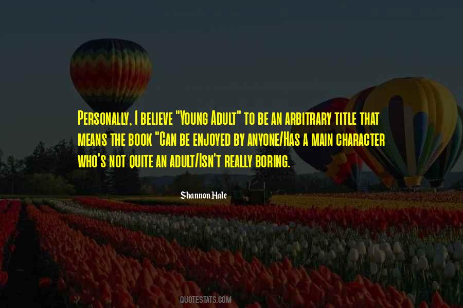 Young Adult Book Quotes #691815