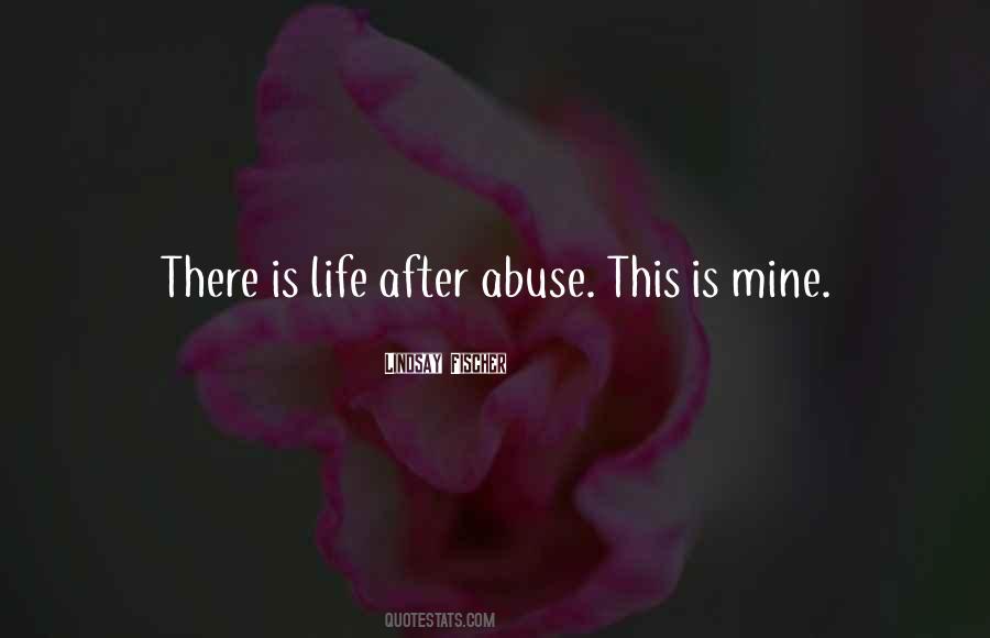 Quotes About Recovery From Abuse #1408976