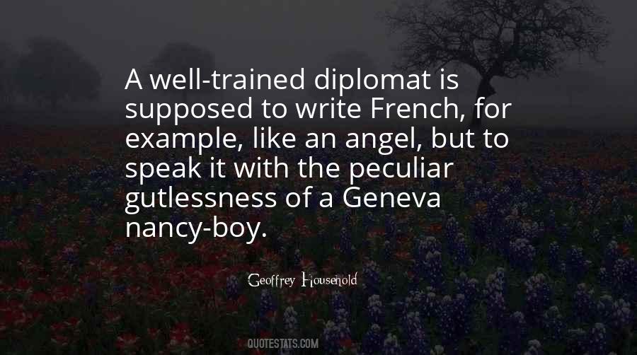 Quotes About Diplomat #1409888