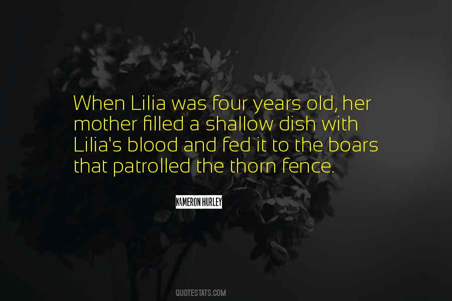 Blood Mother Quotes #107442