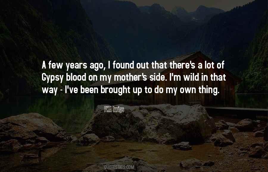 Blood Mother Quotes #308521