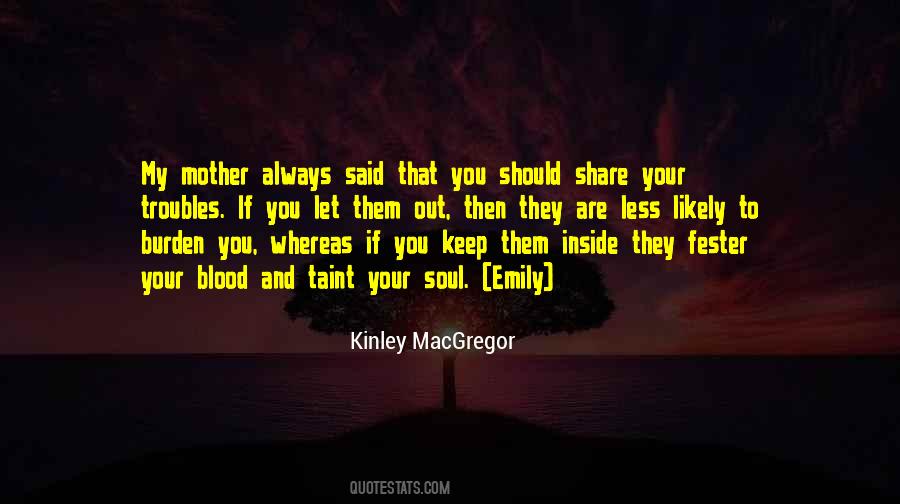 Blood Mother Quotes #765366