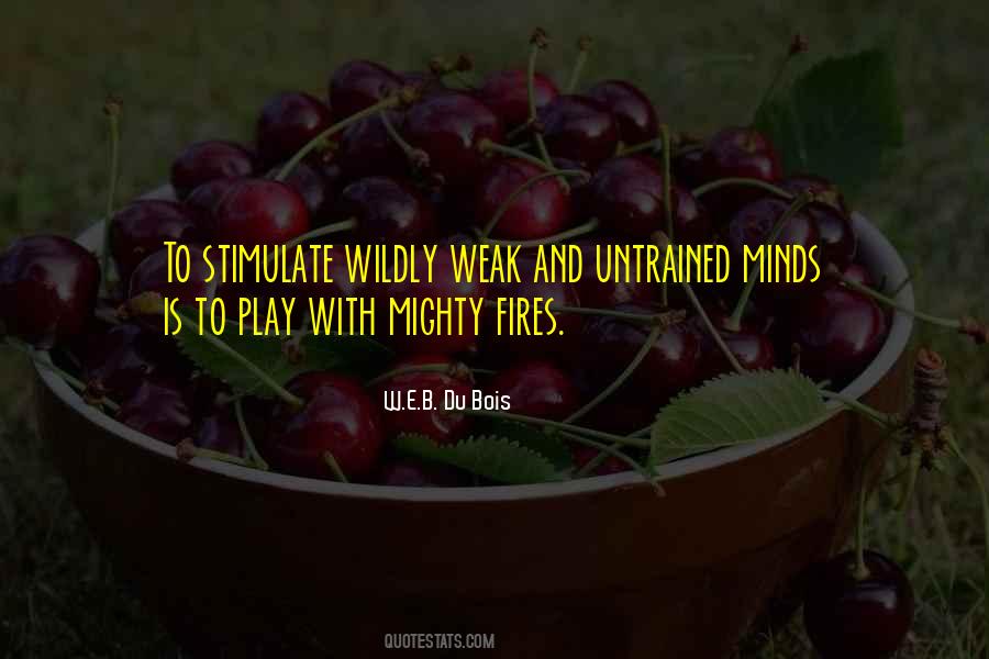 Quotes About Weak Minds #1498492