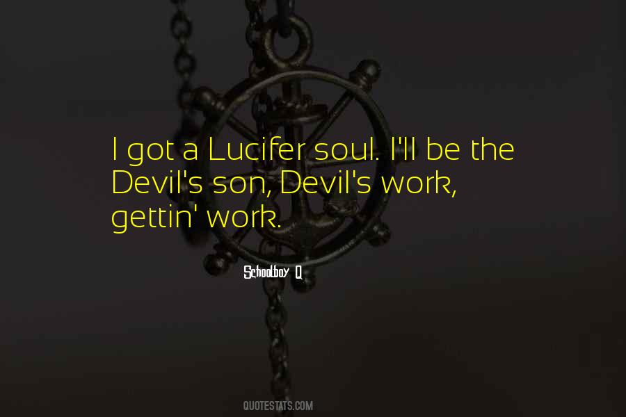 Quotes About Lucifer #114369