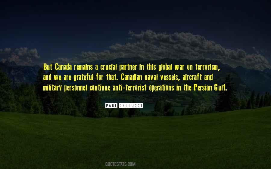 Quotes About The Canadian Military #1383841