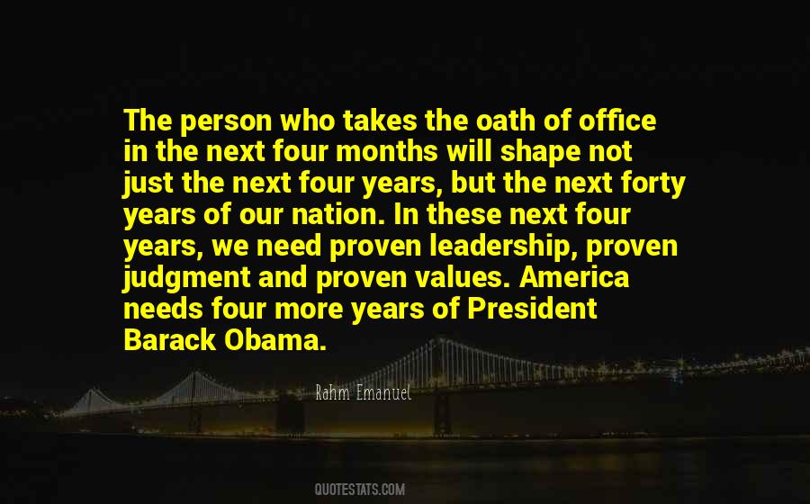 Quotes About Values And Leadership #1010602