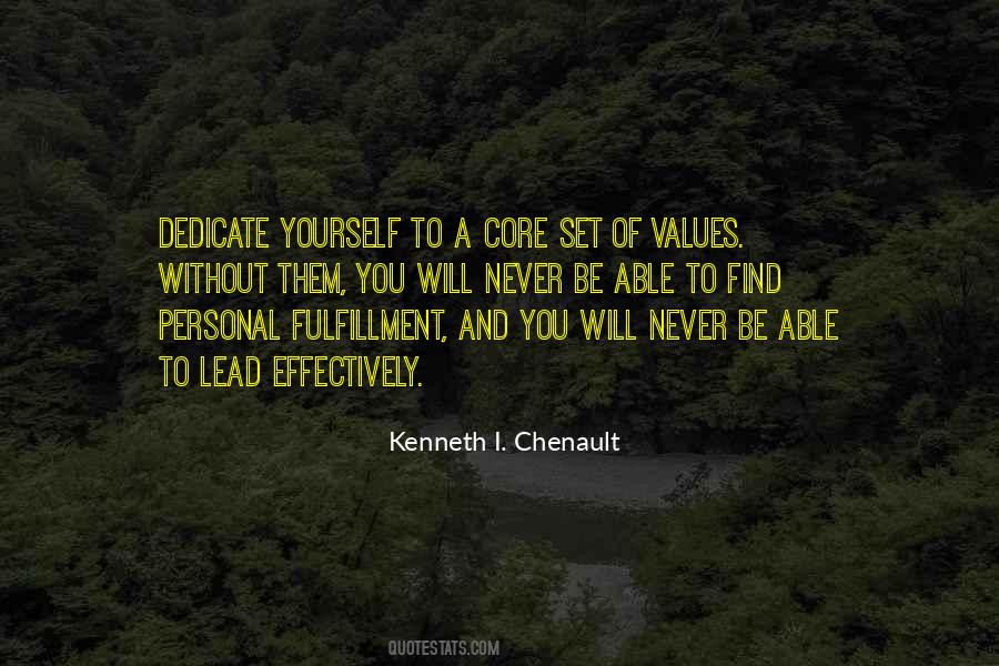 Quotes About Values And Leadership #1598052