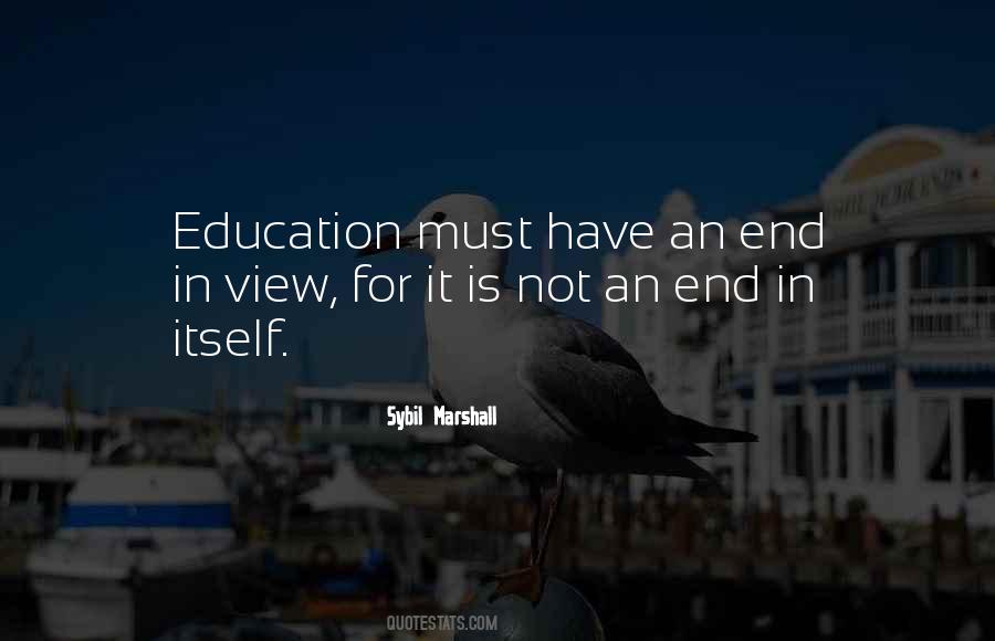Education Has No End Quotes #213484
