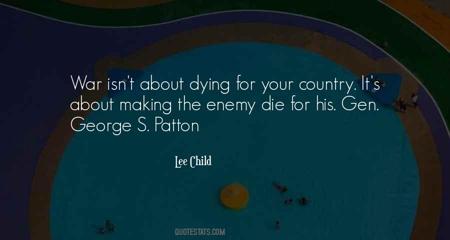 Quotes About Dying For Country #1201108