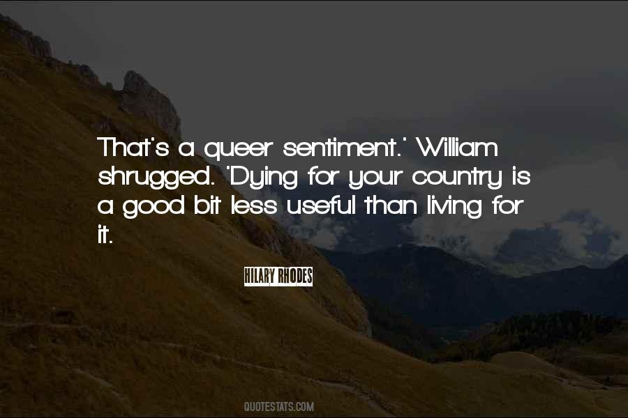 Quotes About Dying For Country #1733962