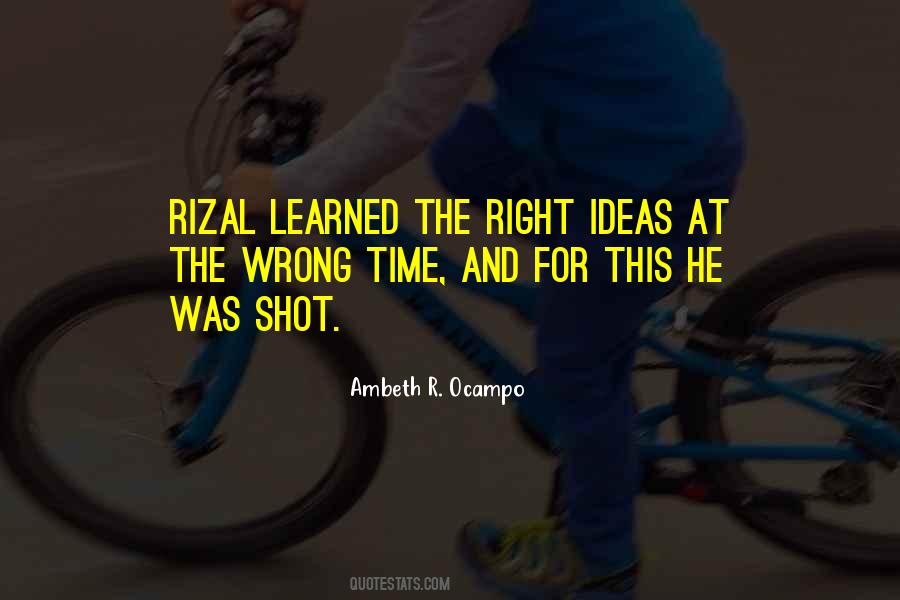 Quotes About Rizal #1417256