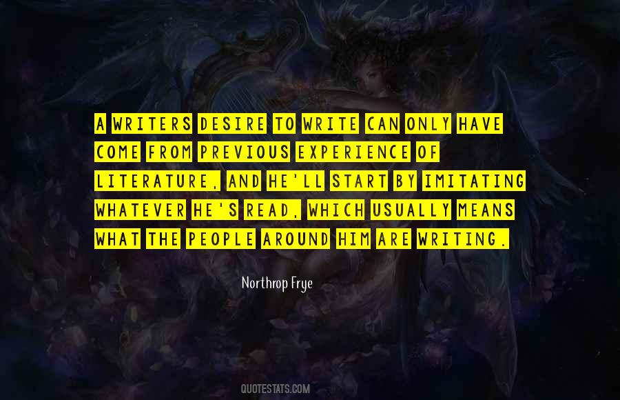 Quotes About Writing And Literature #312108
