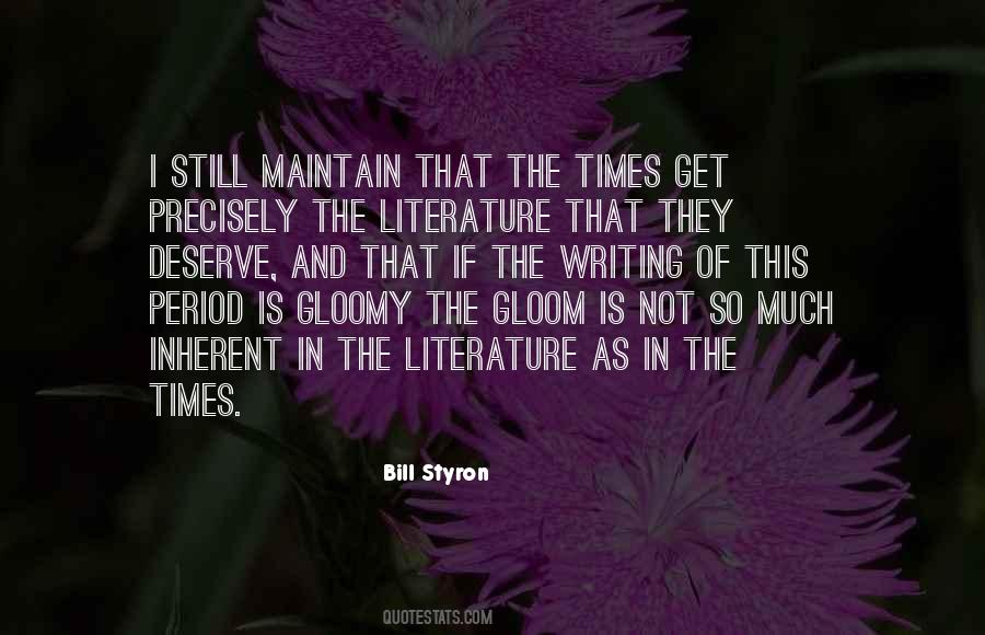 Quotes About Writing And Literature #353493