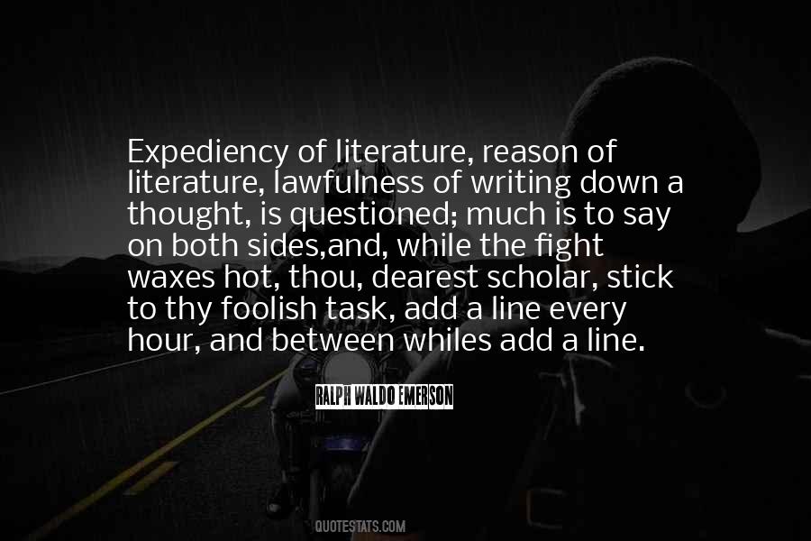 Quotes About Writing And Literature #746057