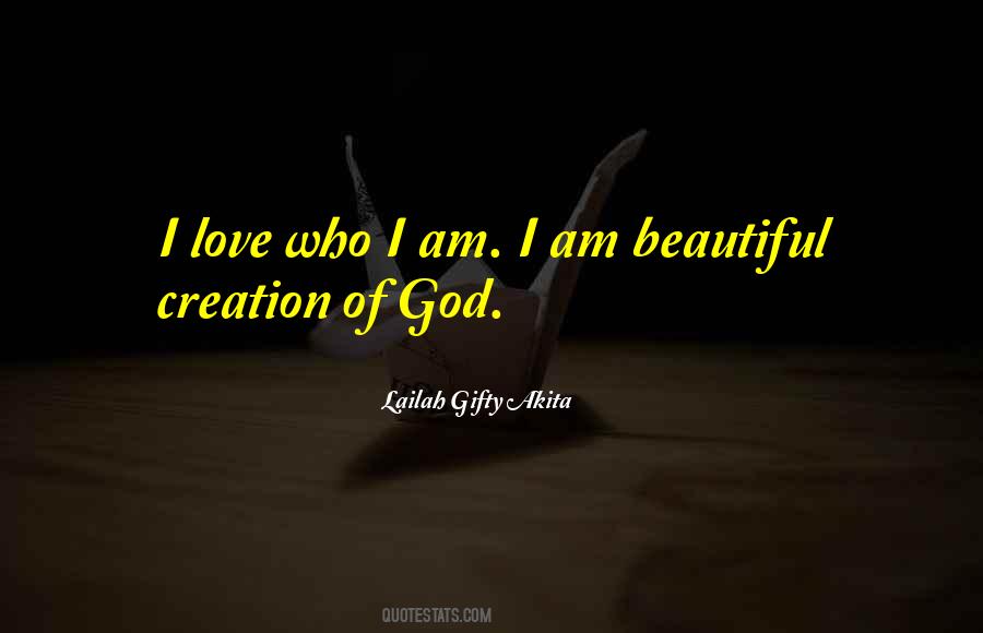 Quotes About Beautiful Creation Of God #288097