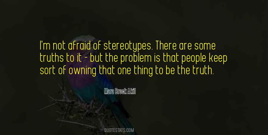 Quotes About Stereotypes #1165658