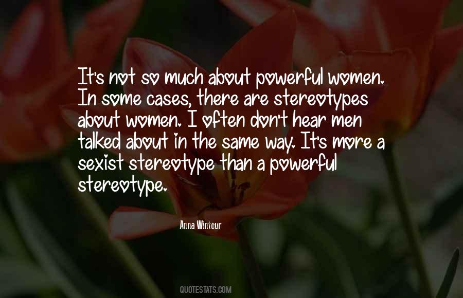 Quotes About Stereotypes #1829275