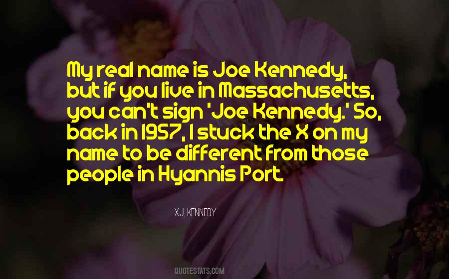 Real Name Quotes #1240162