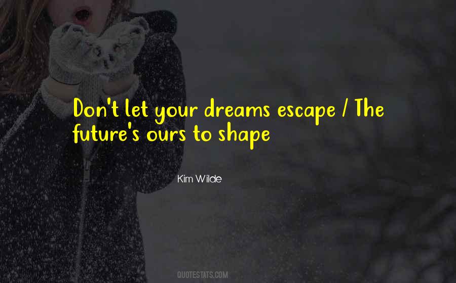 Quotes About The Future Dreams #608669