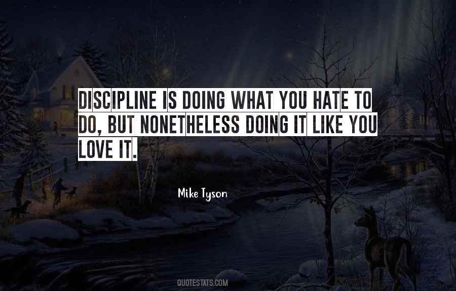 Quotes About Discipline #1770911