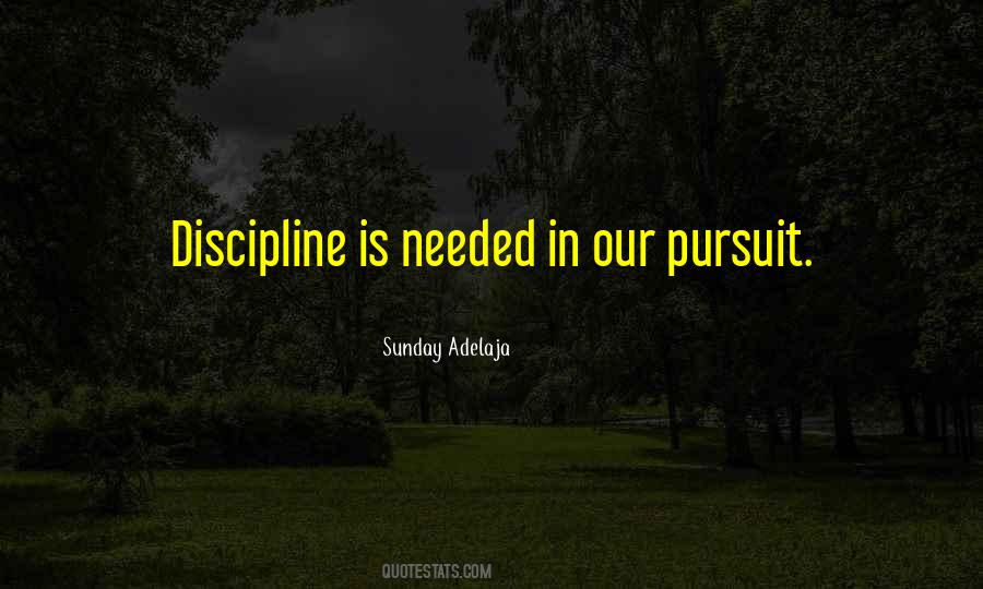 Quotes About Discipline #1808064