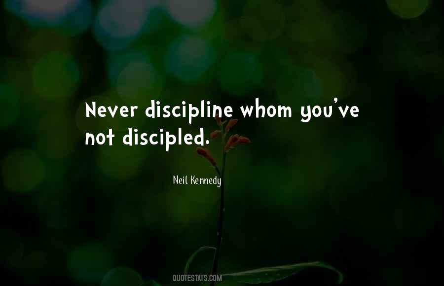 Quotes About Discipline #1862089