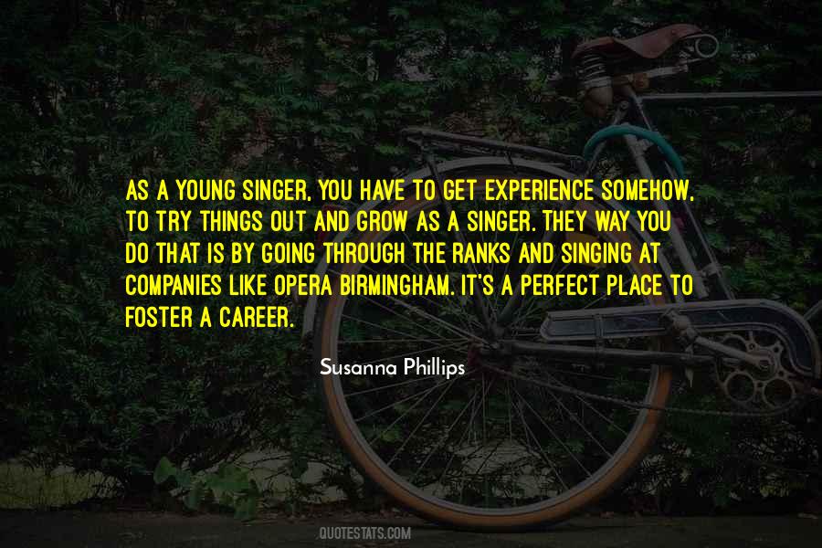 Quotes About Singing Career #1672375