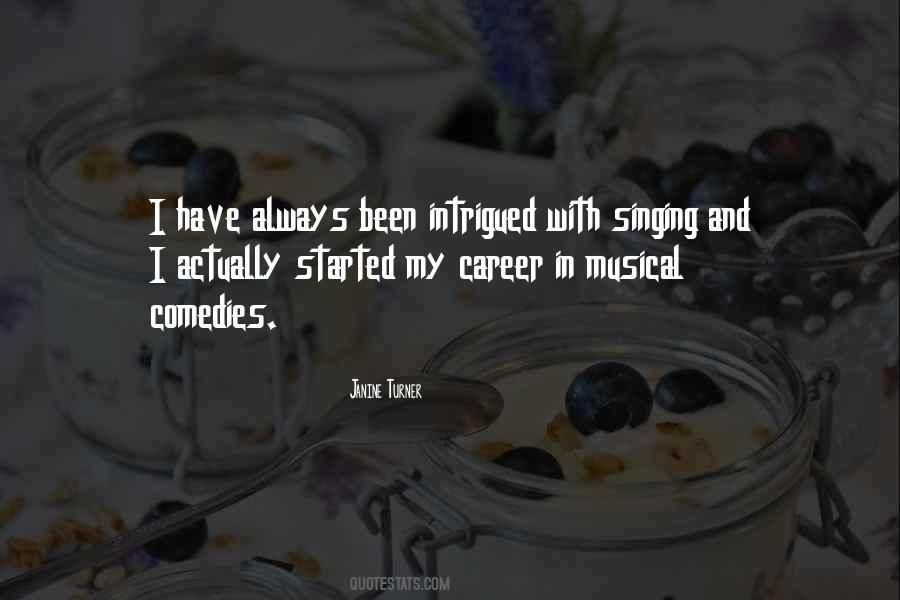 Quotes About Singing Career #1753348