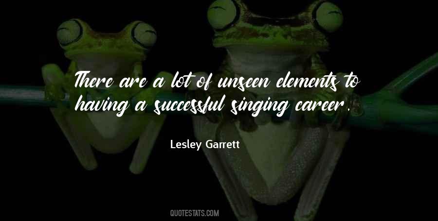 Quotes About Singing Career #191128