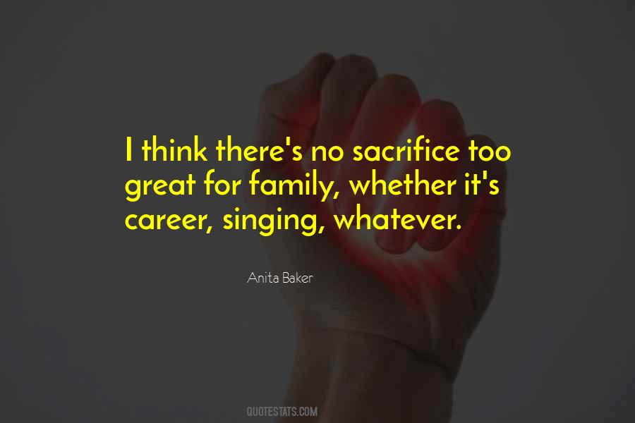 Quotes About Singing Career #820579