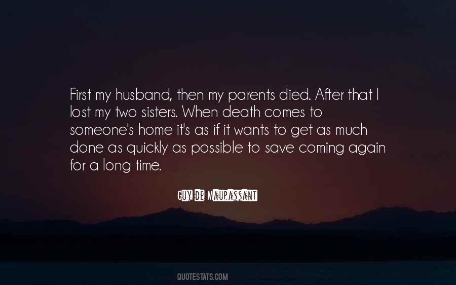 Quotes About Parents Death #1186600
