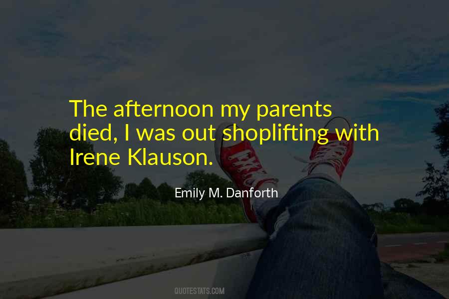 Quotes About Parents Death #1325853