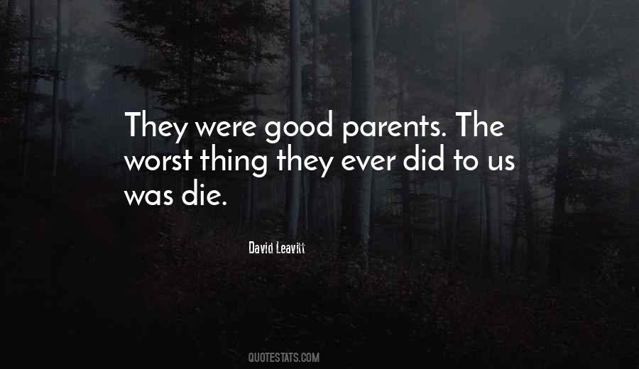 Quotes About Parents Death #282528