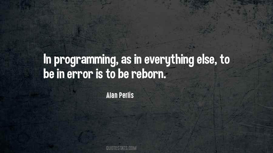 Quotes About Programming #1384291