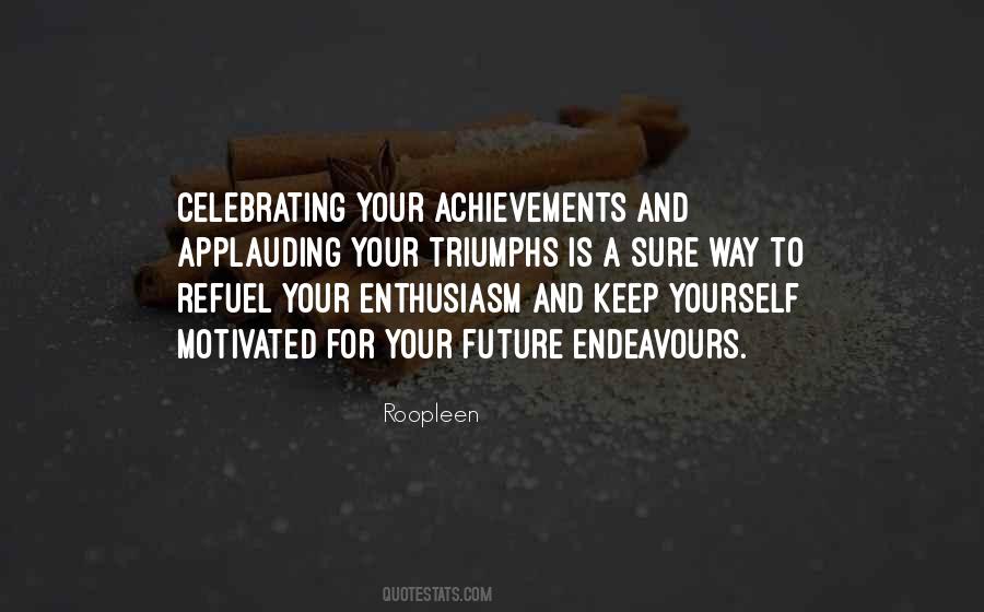 Quotes About Achievements And Success #467611