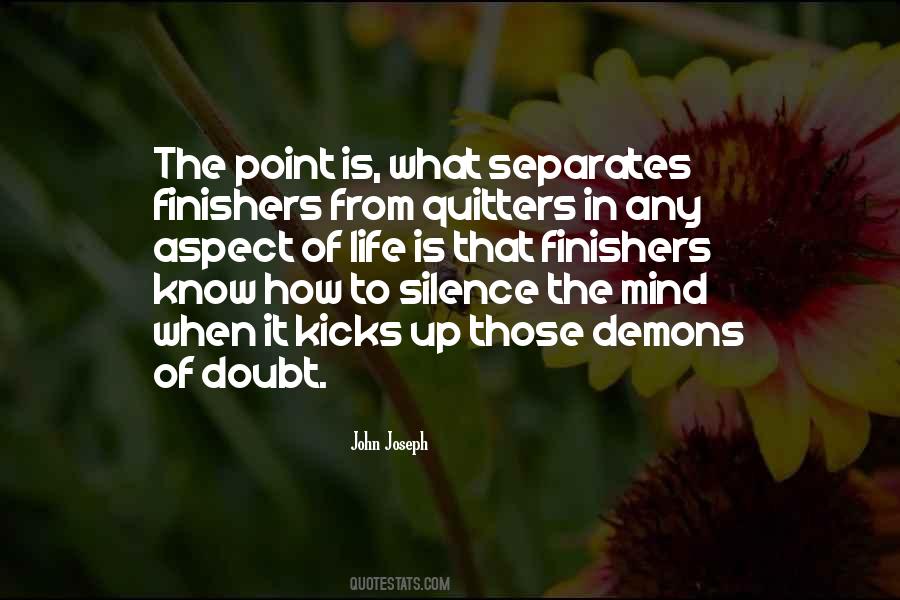 Quotes About Finishers #1470492