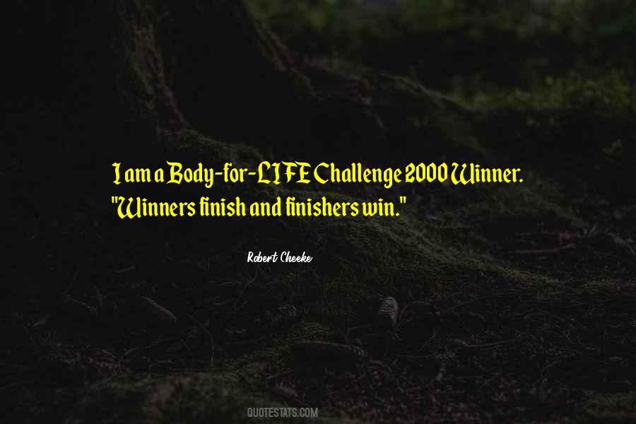 Quotes About Finishers #35115