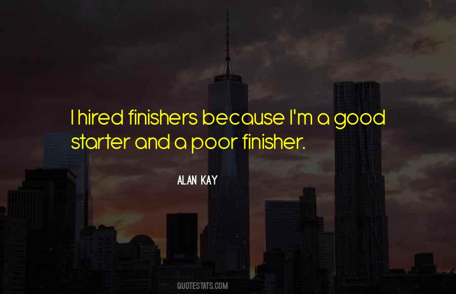 Quotes About Finishers #823897