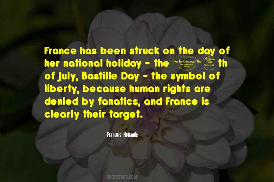 Quotes About Bastille Day #400387