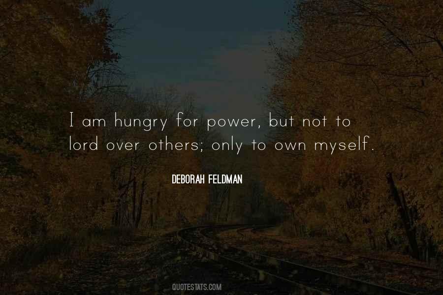 Quotes About Power Over Others #1519677