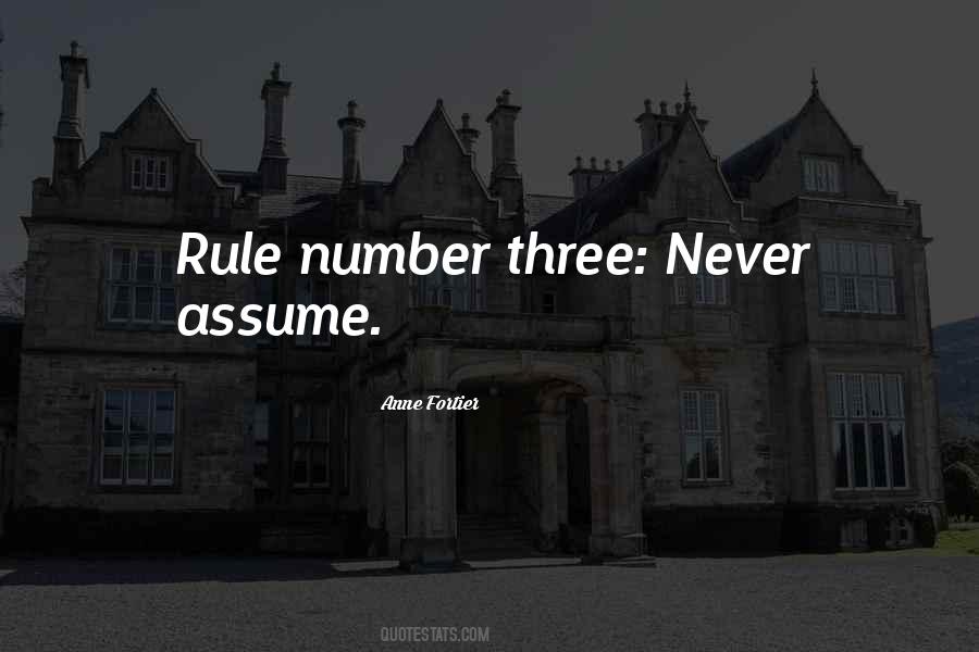 Quotes About Number Three #723286