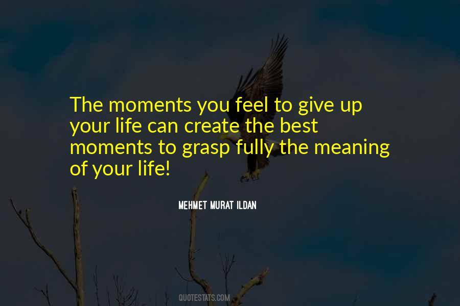 Quotes About Life's Best Moments #386417