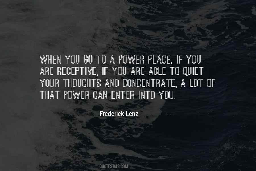 Quotes About Power Of Thoughts #100612