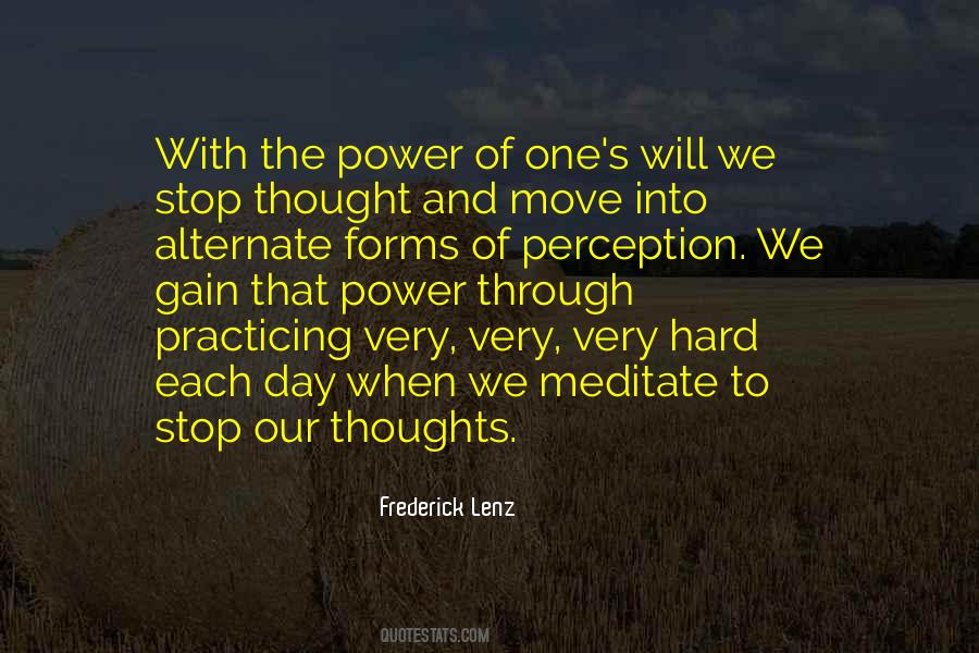 Quotes About Power Of Thoughts #622715