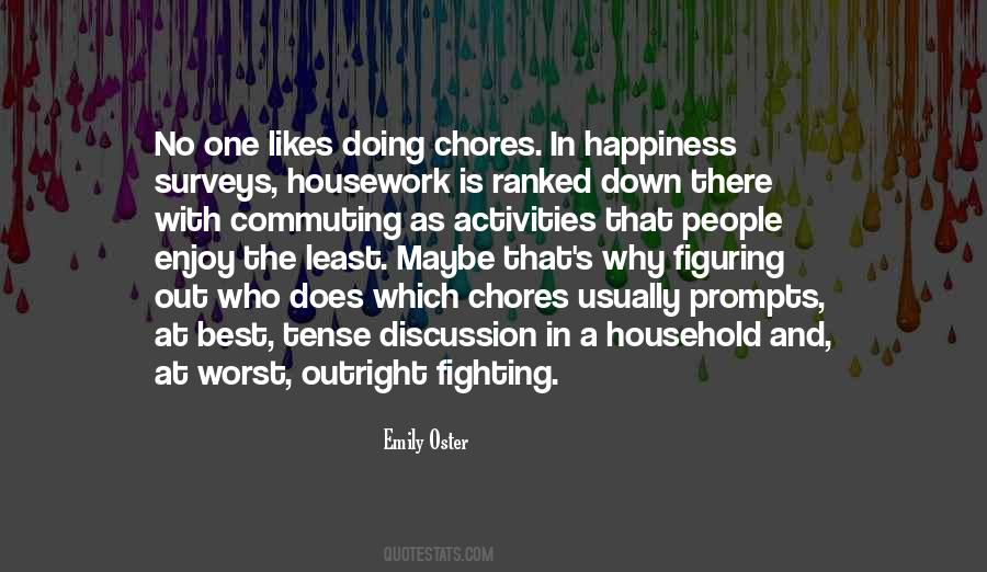 Quotes About Household Chores #1345906