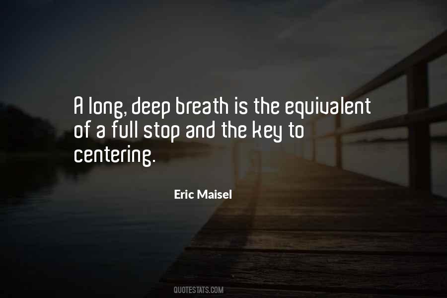 Quotes About Breath #1829050