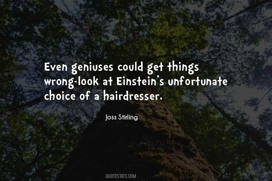 Quotes About Geniuses #1014933