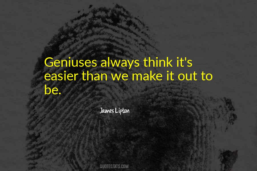 Quotes About Geniuses #1142062