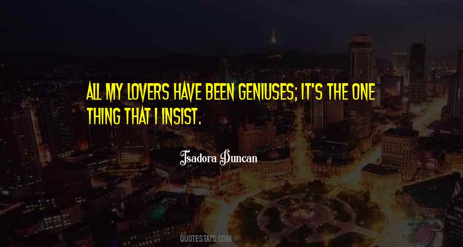 Quotes About Geniuses #1224322